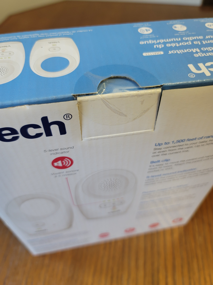Unopened Audio Baby Monitor - Vtech #freecycle image indicator(4)