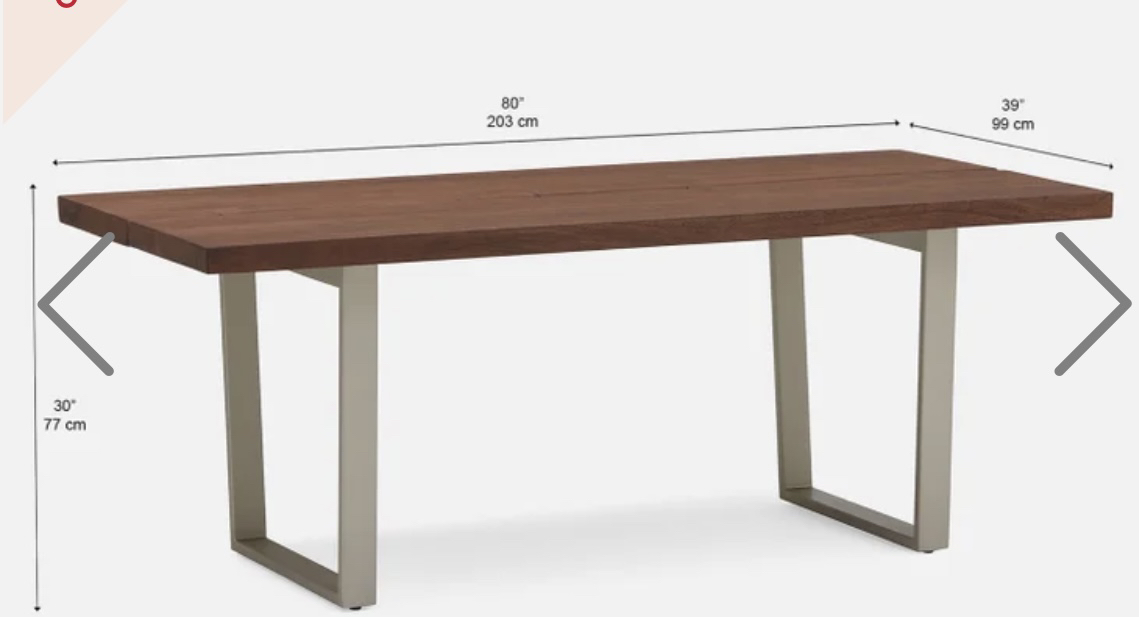 Structube Maria Dining Table