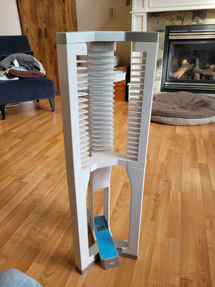 WII console stand