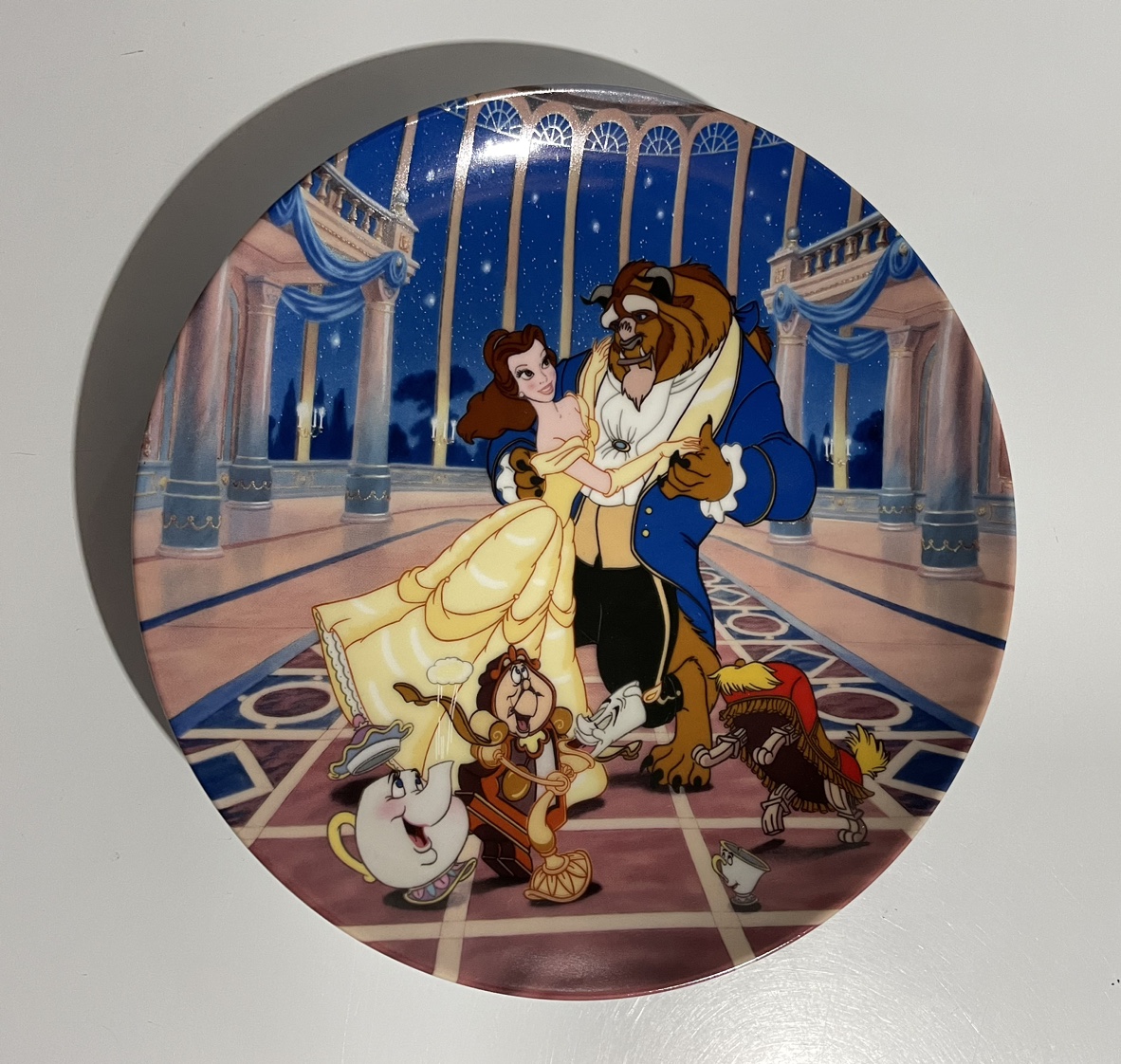 Beauty and the Beast collector plates