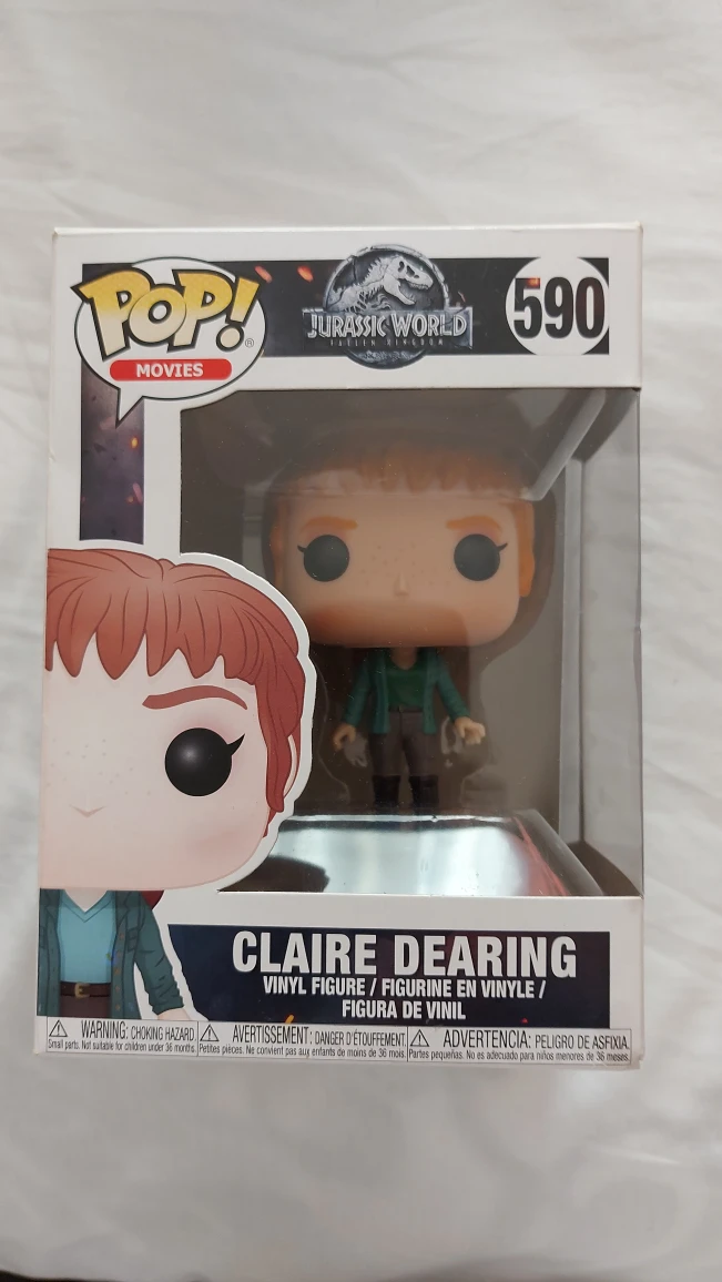 Funko Pop Jurassic World: Fallen Kingdom Claire Dearing #590 thumbnail