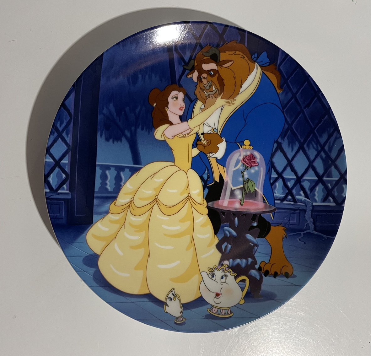 Beauty and the Beast collector plates - photo 4