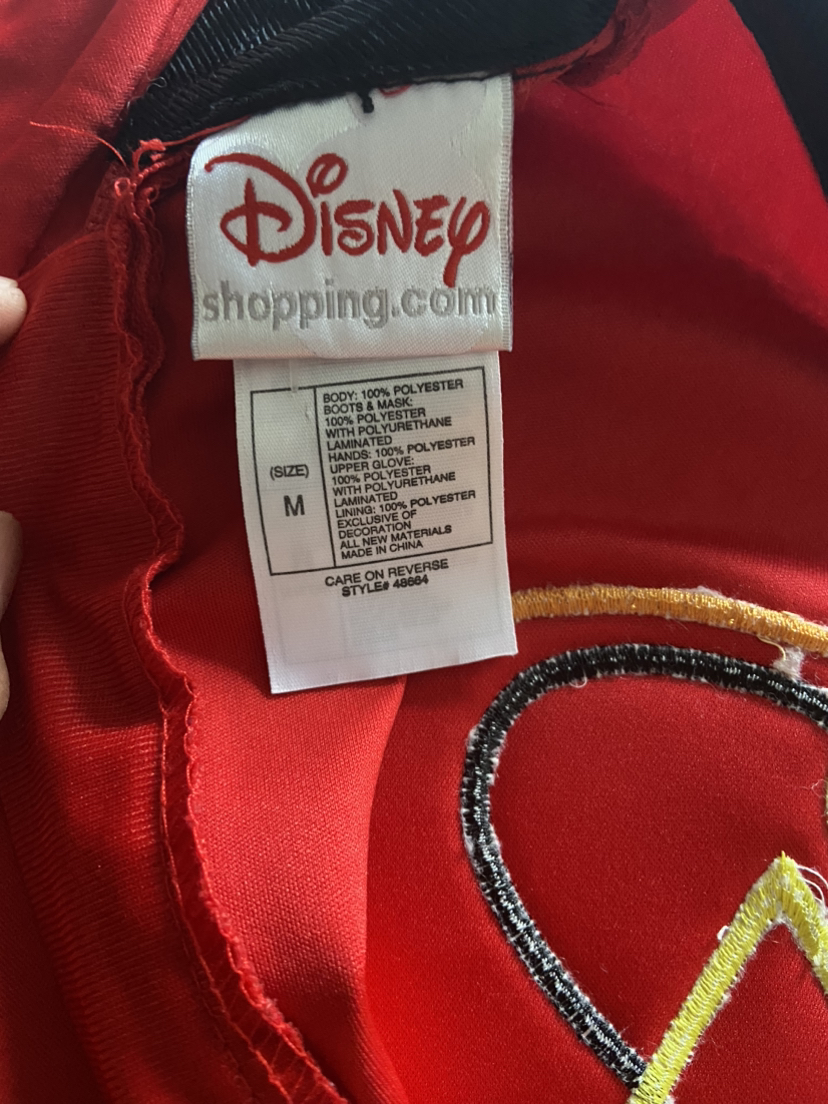 Disney’s “The Incredibles” Classic Boys Costume Sz M - photo 4