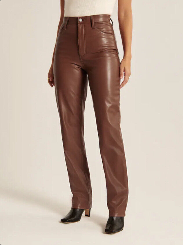 A&F Size 31/12 Curve Love 90s Straight Ultra-High Rise Pant thumbnail