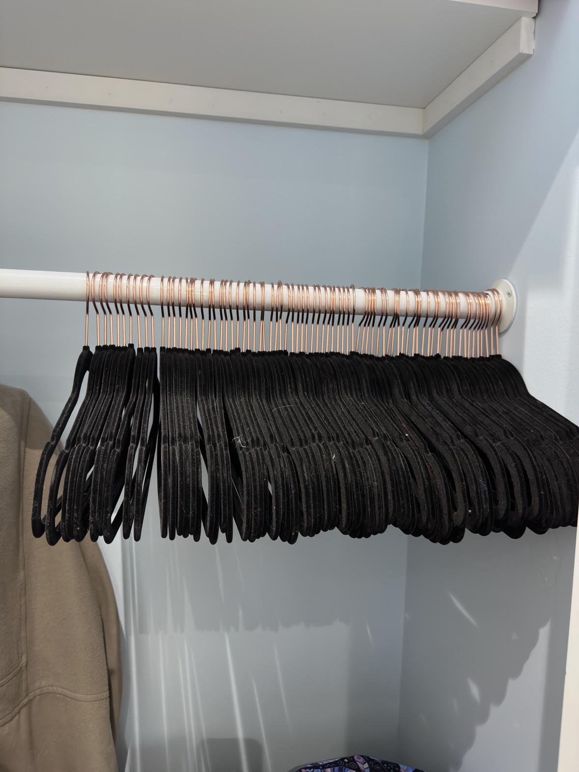 80 Velvet Rosgold Hangers - photo 3