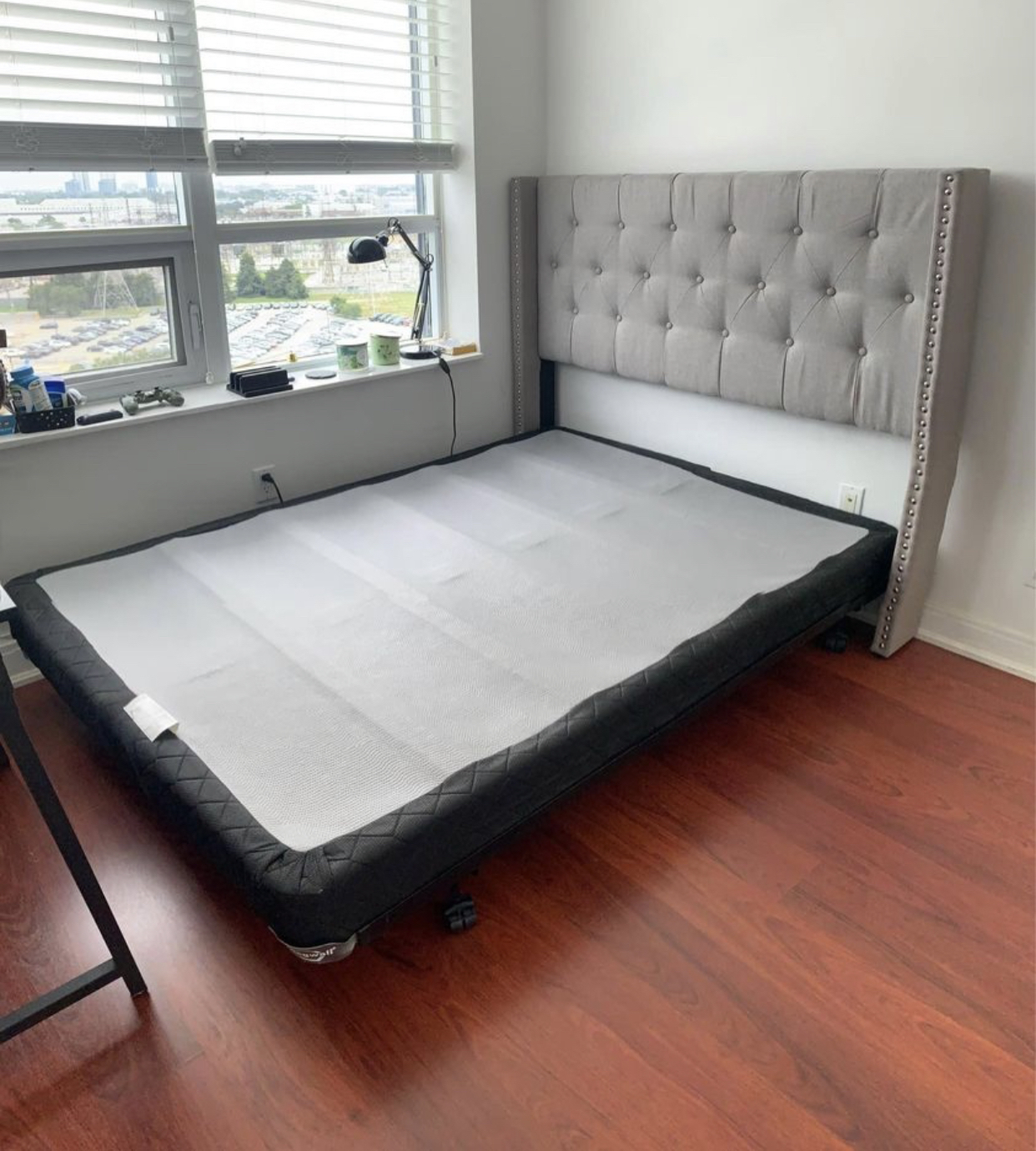 Full / Double Size Bedframe with Headboard - photo 2