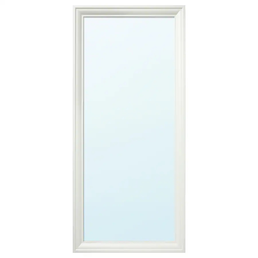 Ikea mirror with white frame - photo 2
