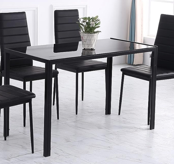 Table and 4 chairs for sell just bought