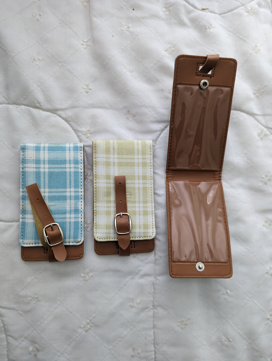 luggage tags and passport holder set - photo 2
