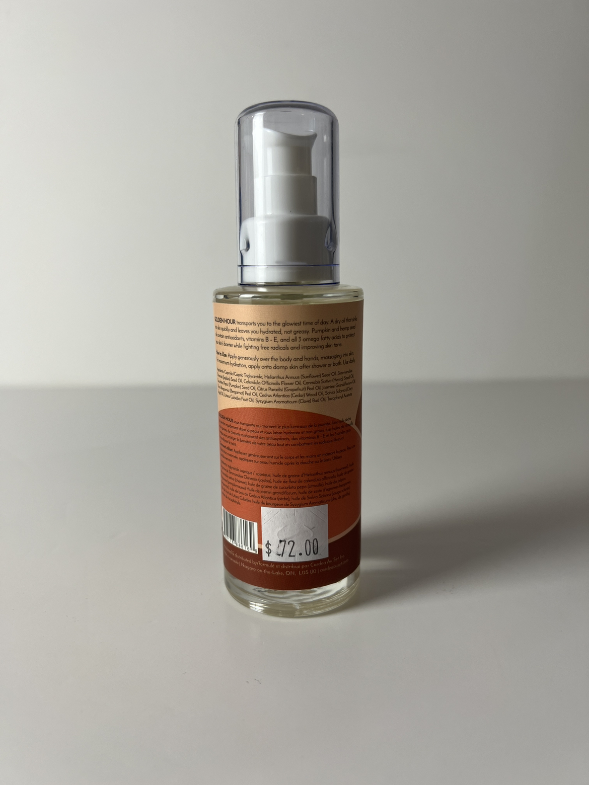 Cardea AuSet Golden Hour Hemp Seed Body Oil image indicator(2)