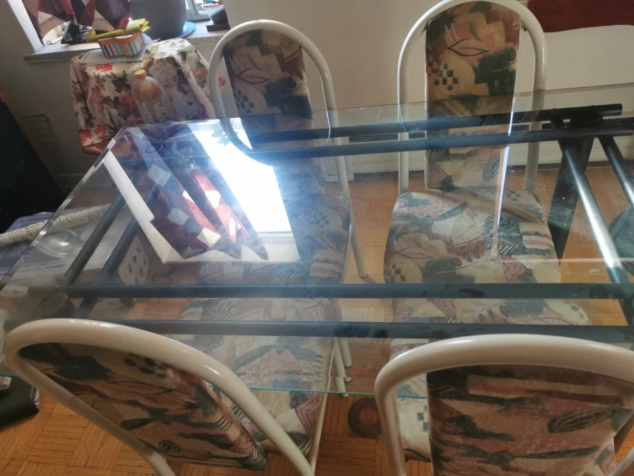 Glass Dinning table