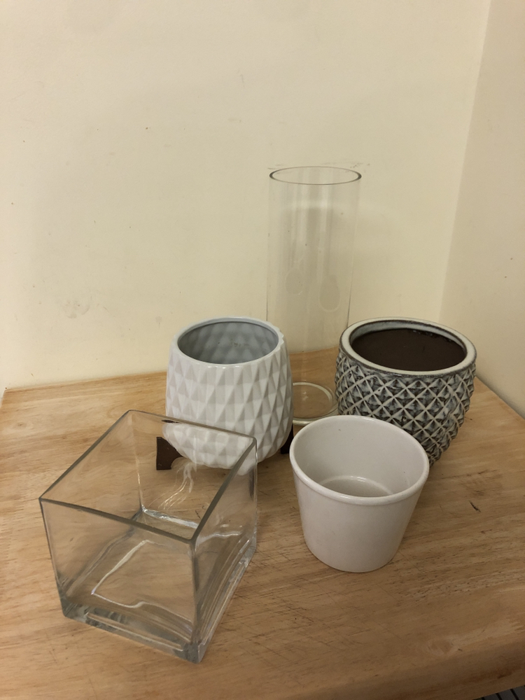 Free pots and vases #freecycle because I’m moving