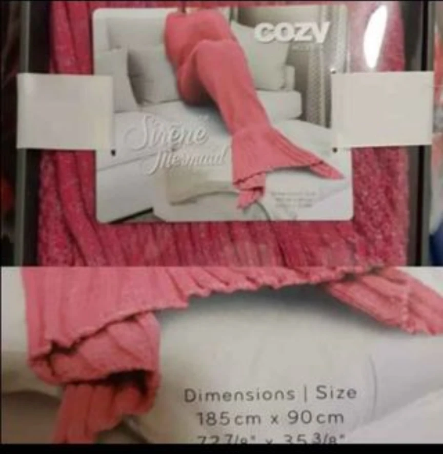 New! Snuggie Comfortable Mermaid Tail. - photo 4