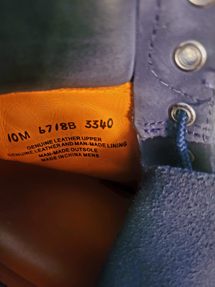 Mens sz 10 Blue Timberlands - photo 2
