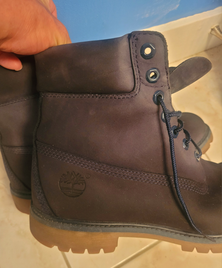 Mens sz 10 Blue Timberlands - photo 4