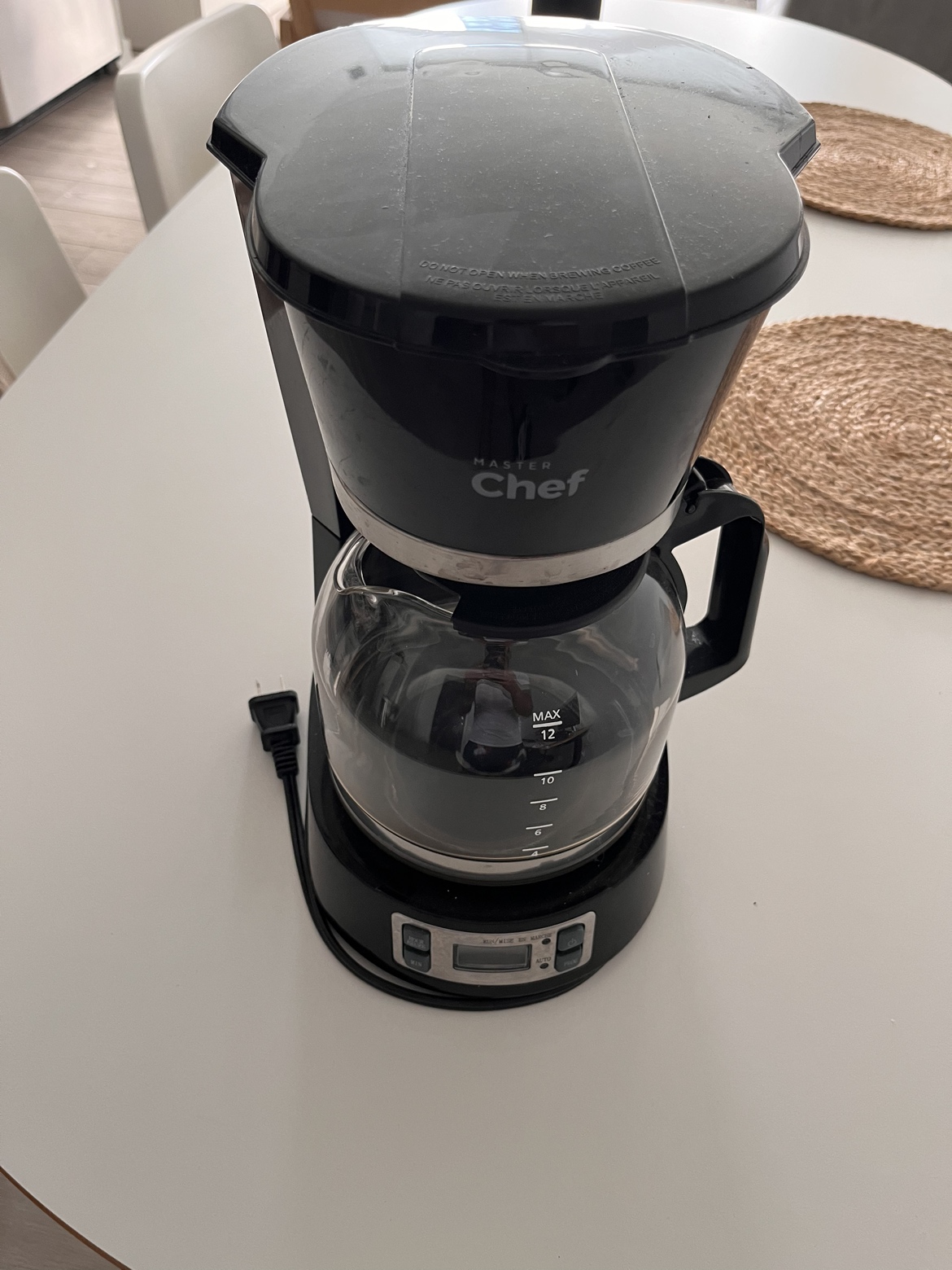 Master Chef Coffee Maker. 12 cups
