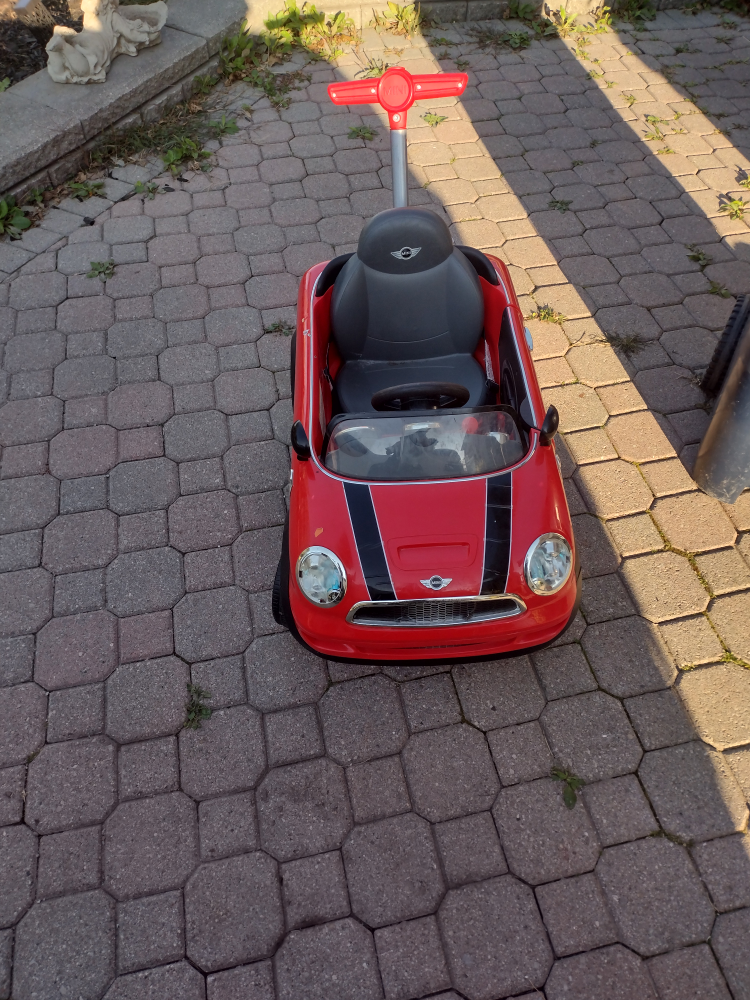mini cooper push car thumbnail