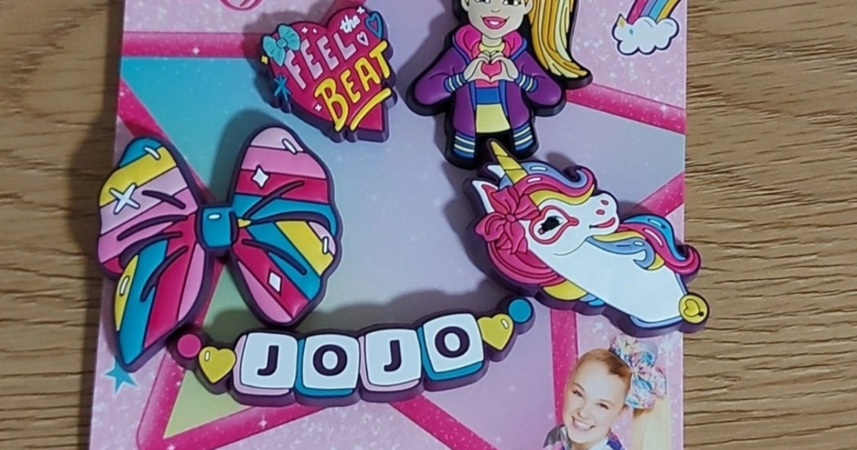 AUTHENTIC CROCS JIBBITZ CHARMS NICKELODEON JOJO SIWA Karrot