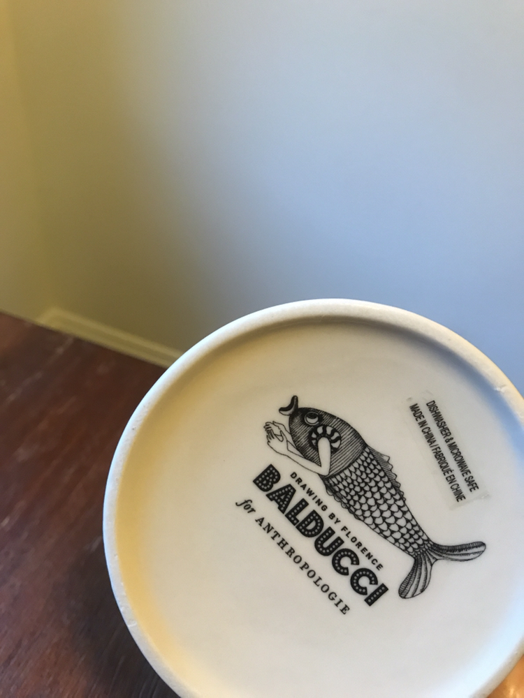 Anthropology lge mug B design - photo 2