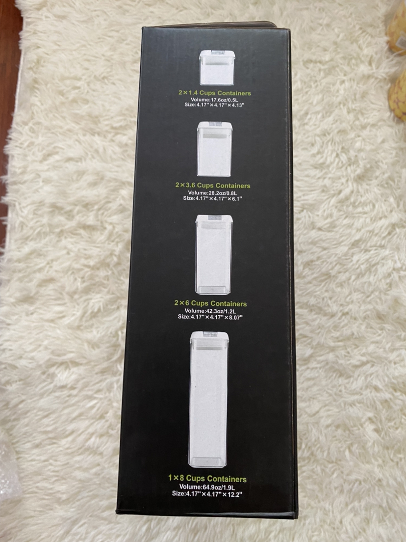 Airtight food storage 7pcs - photo 4