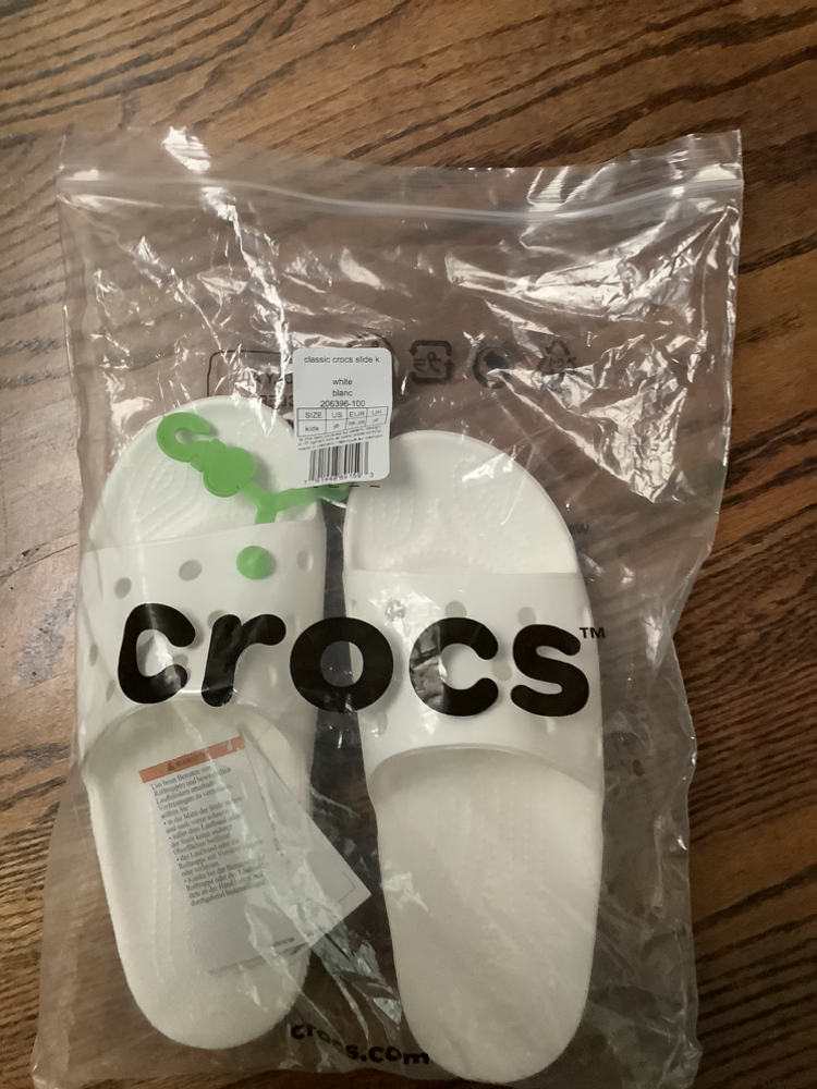 Brand new Crocs Slides Junior 6 or Women 7 - photo 3