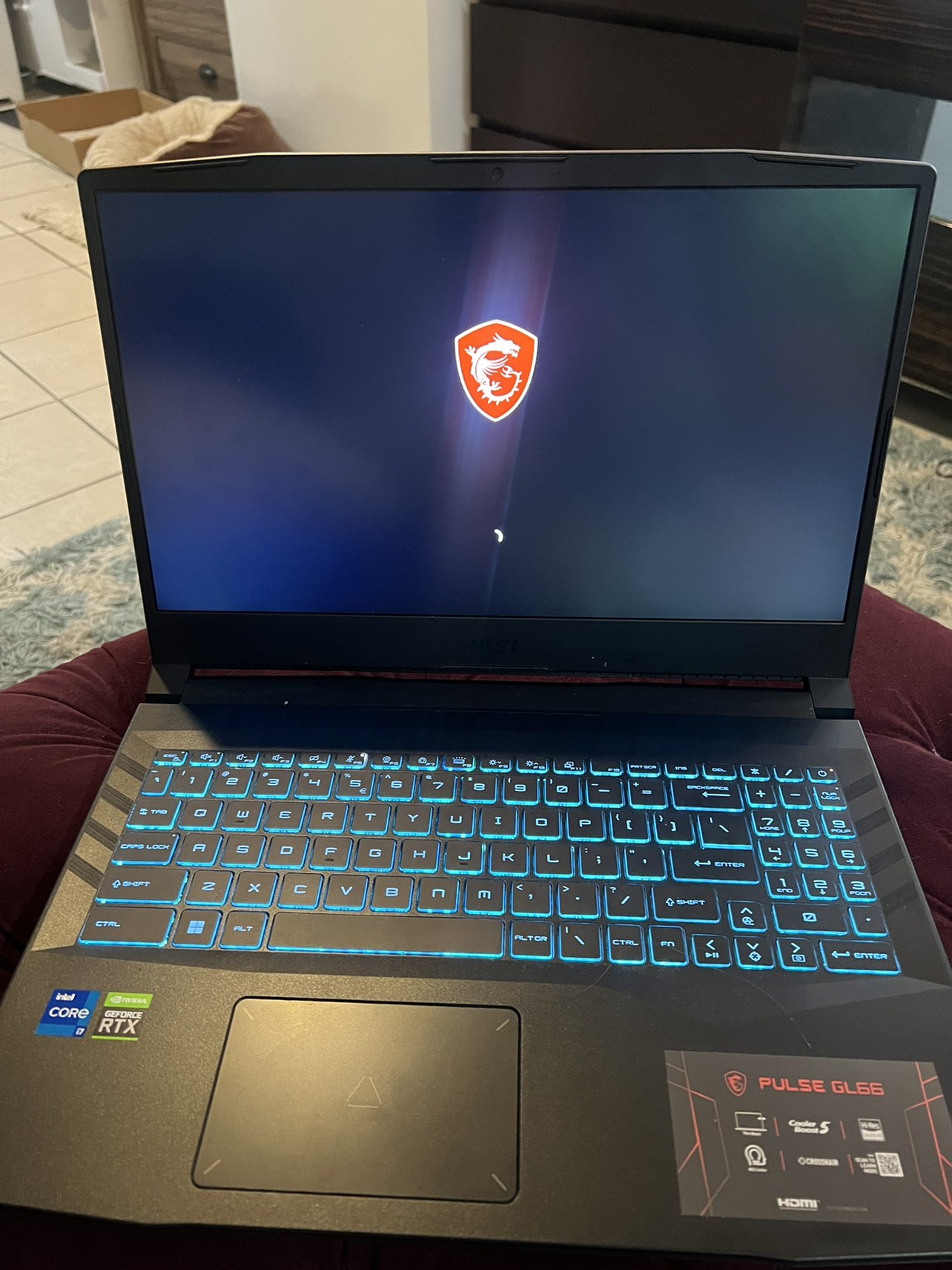 Msi gaming laptop - photo 3