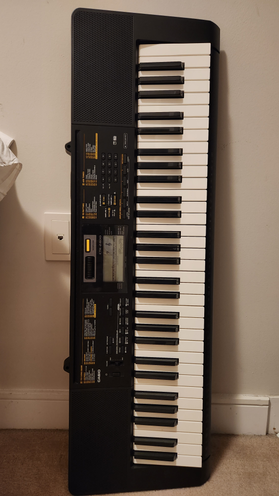 keyboard and stand