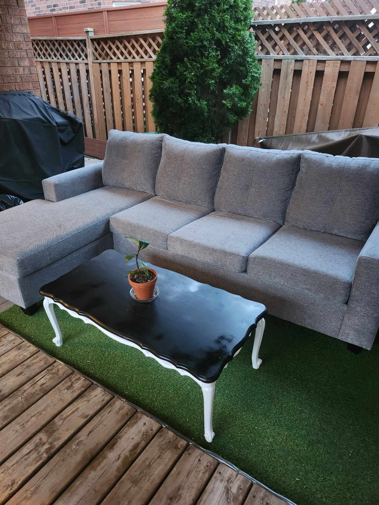 Living room set - Sectional sofa + Coffee table