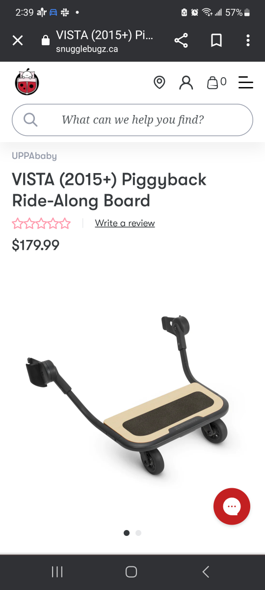 Uppababy Vista Piggyback board ( for 2015+)