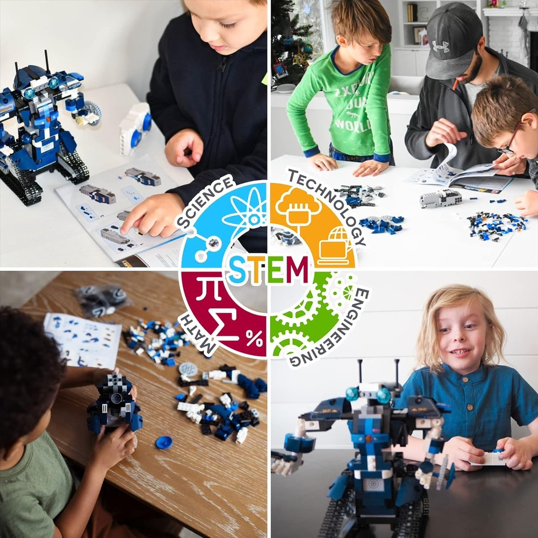 Robot building toys w/ remote control & APP programmable robots - photo 4