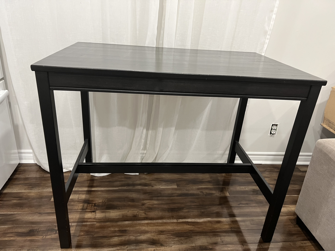 Counter height dining table