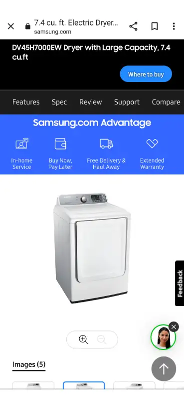 Washer&Dryer (large capacity) EASY PICK UP - photo 2