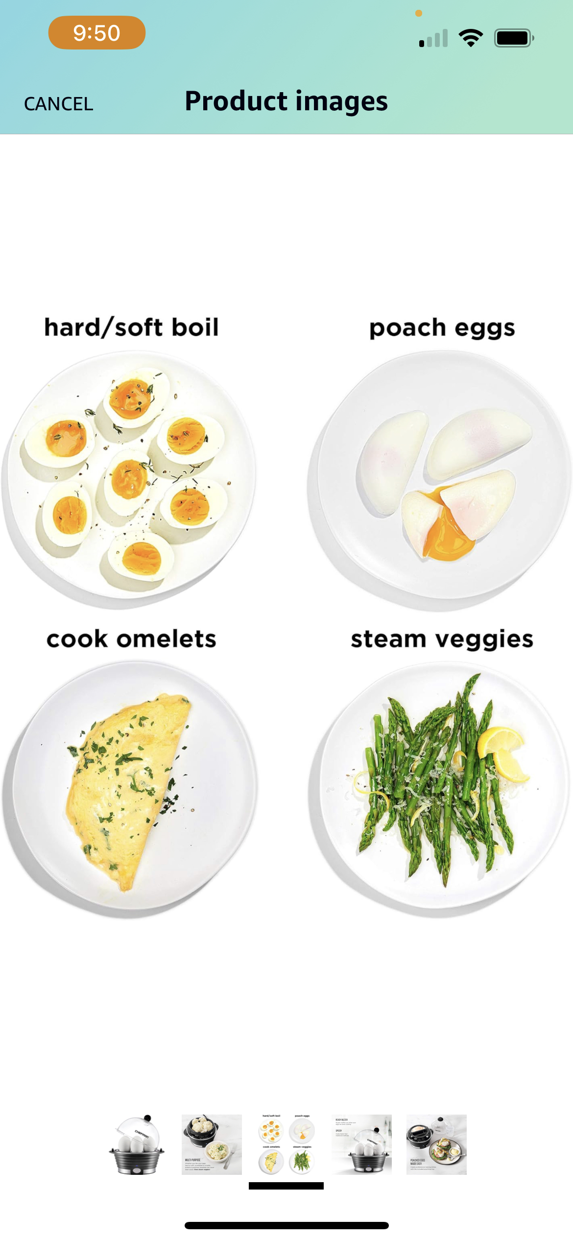 egg cooker - photo 2