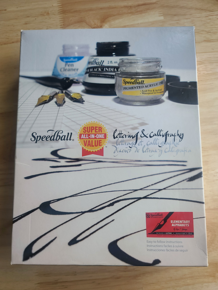 Speedball Lettering and Calligraphy Kit thumbnail