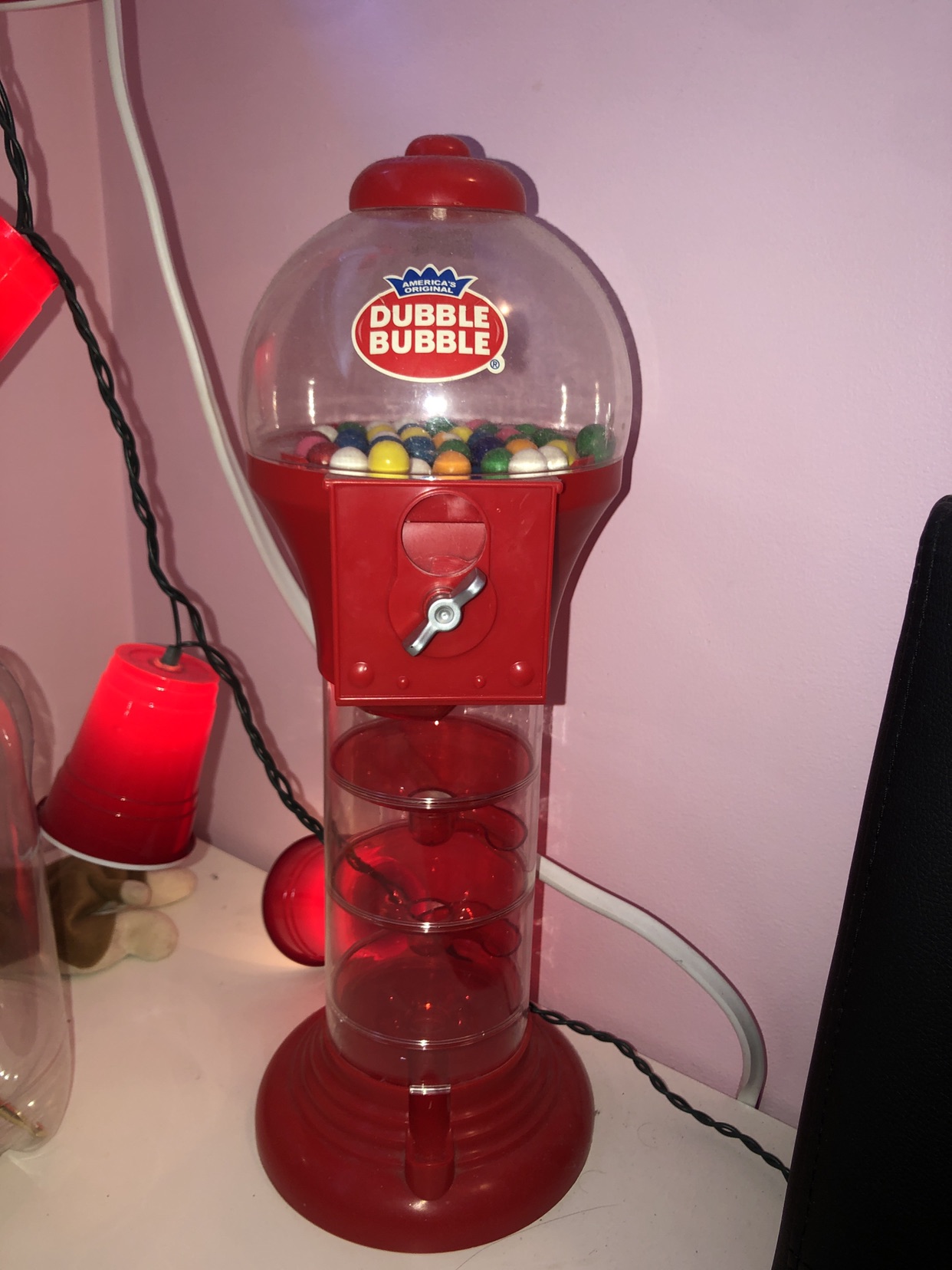 Retro gumball machine