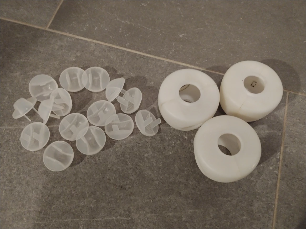 Baby proof door handles and socket covers