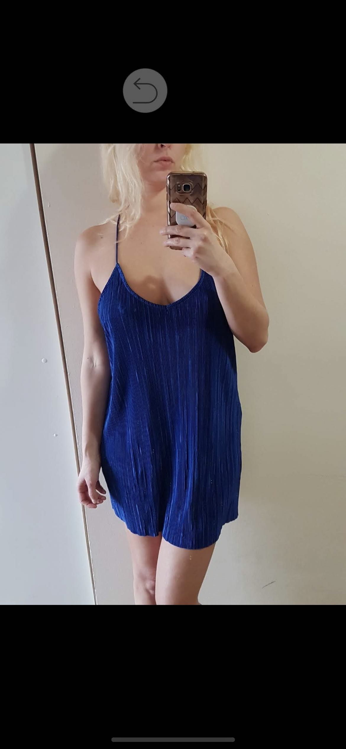 New blue dress Forever21 image indicator(4)