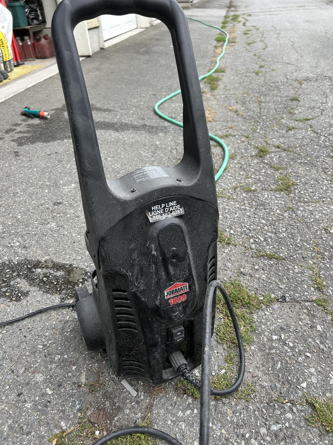 Job mate electric pressure washer