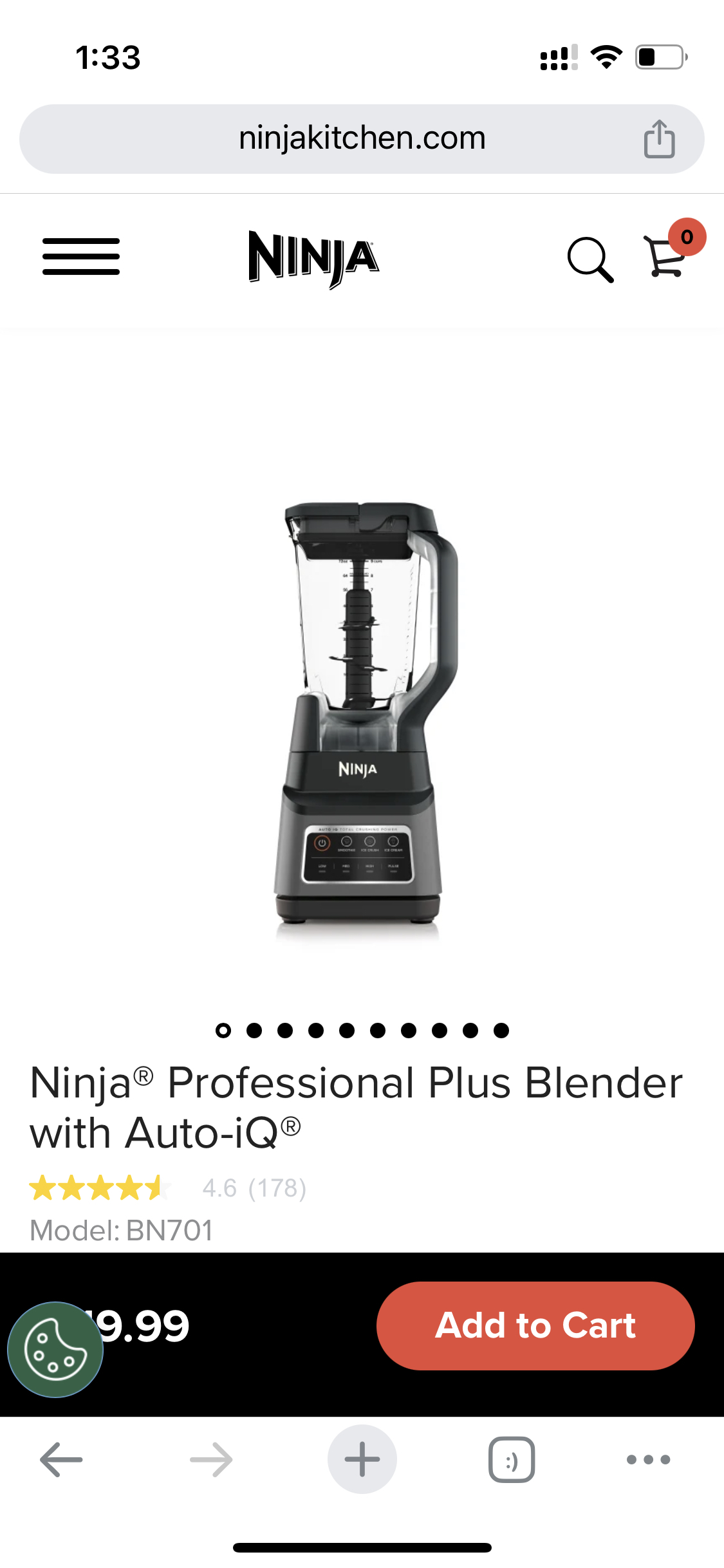 Ninja® Professional Plus Blender with Auto-iQ®