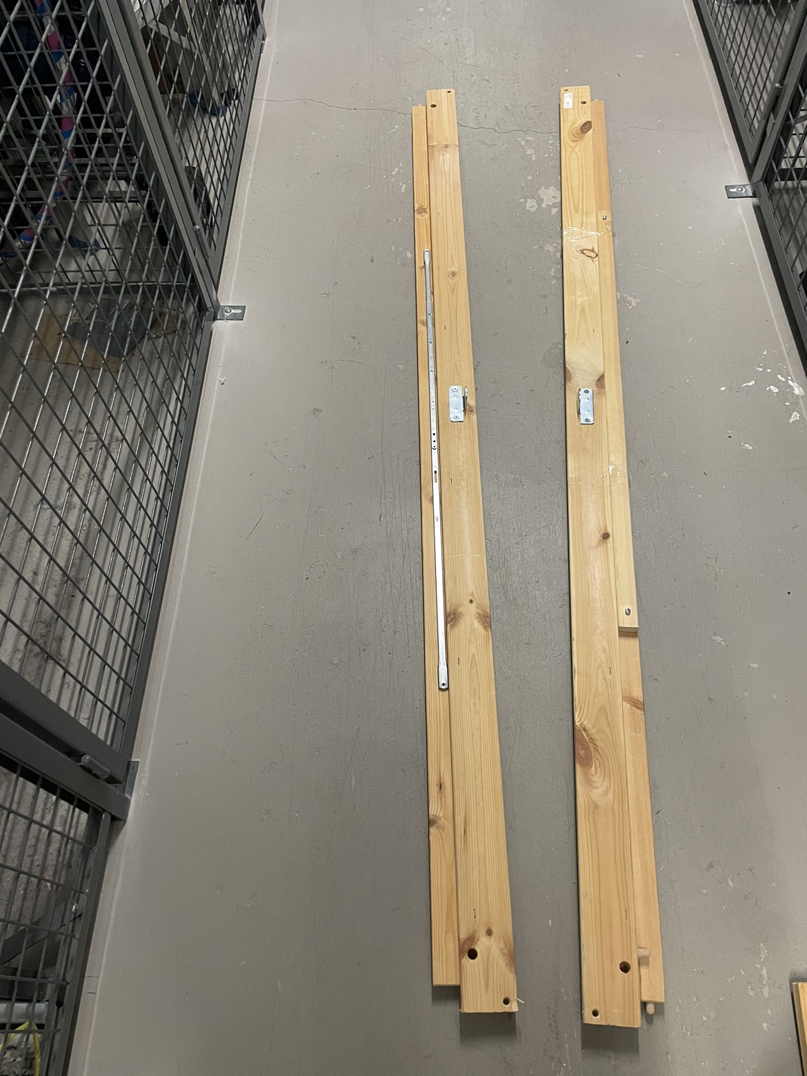 Ikea Twin Bed, slate, mattress - photo 5
