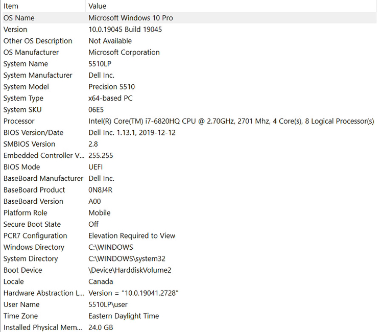 Dell Precision 5510, 512GB,24GB RAM. 15.6in screen - photo 4