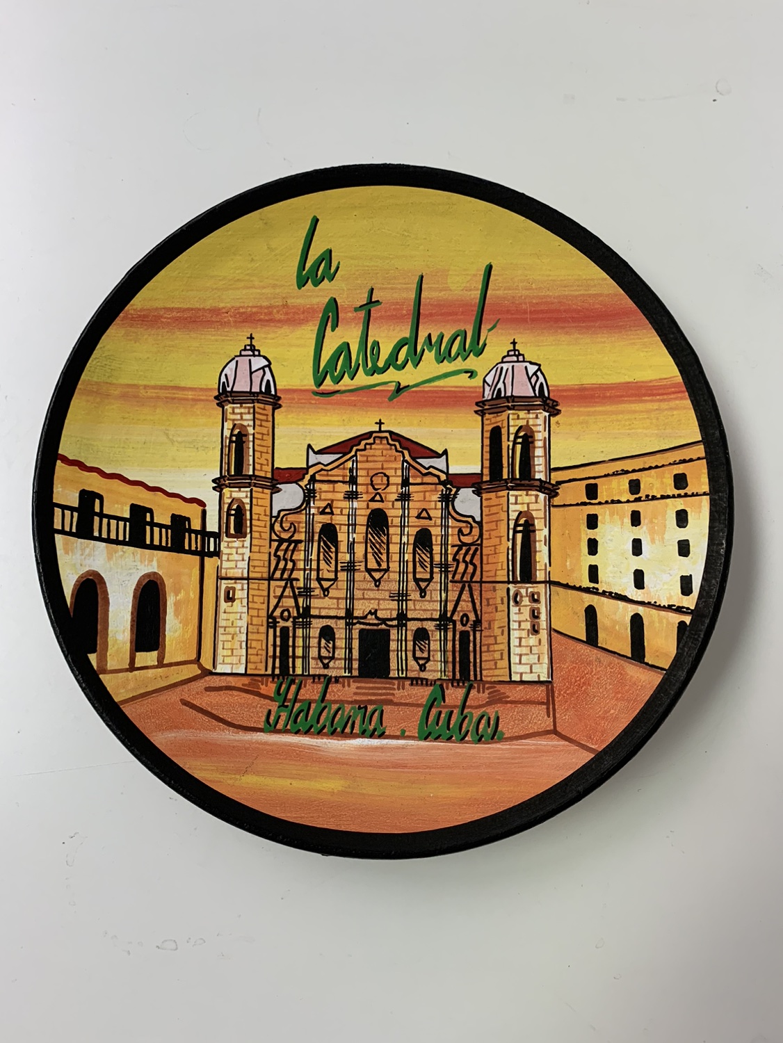 La Catedral Habana Cuba Plate thumbnail