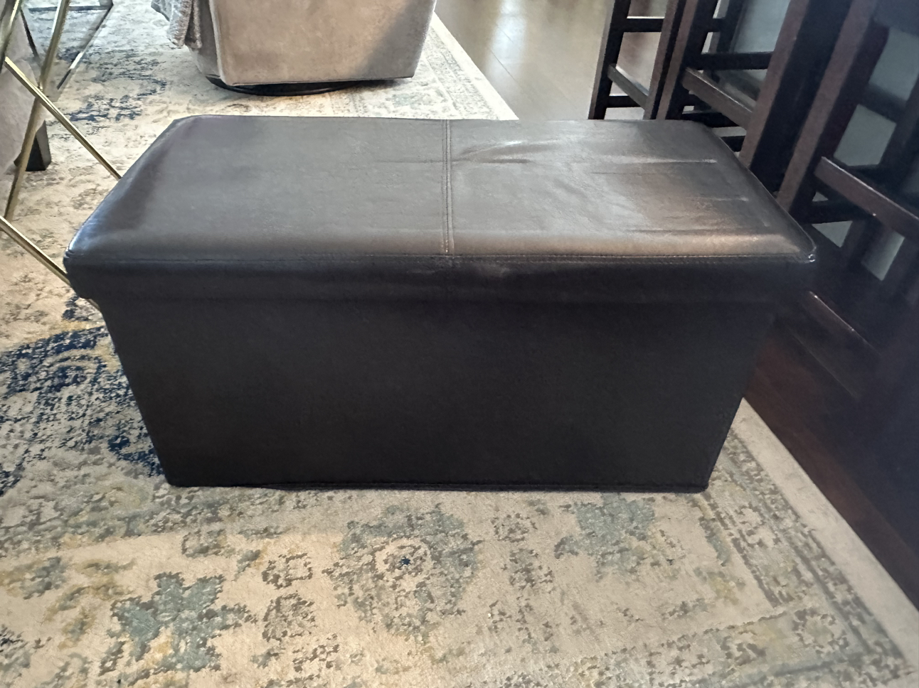 Storage ottoman - photo 2
