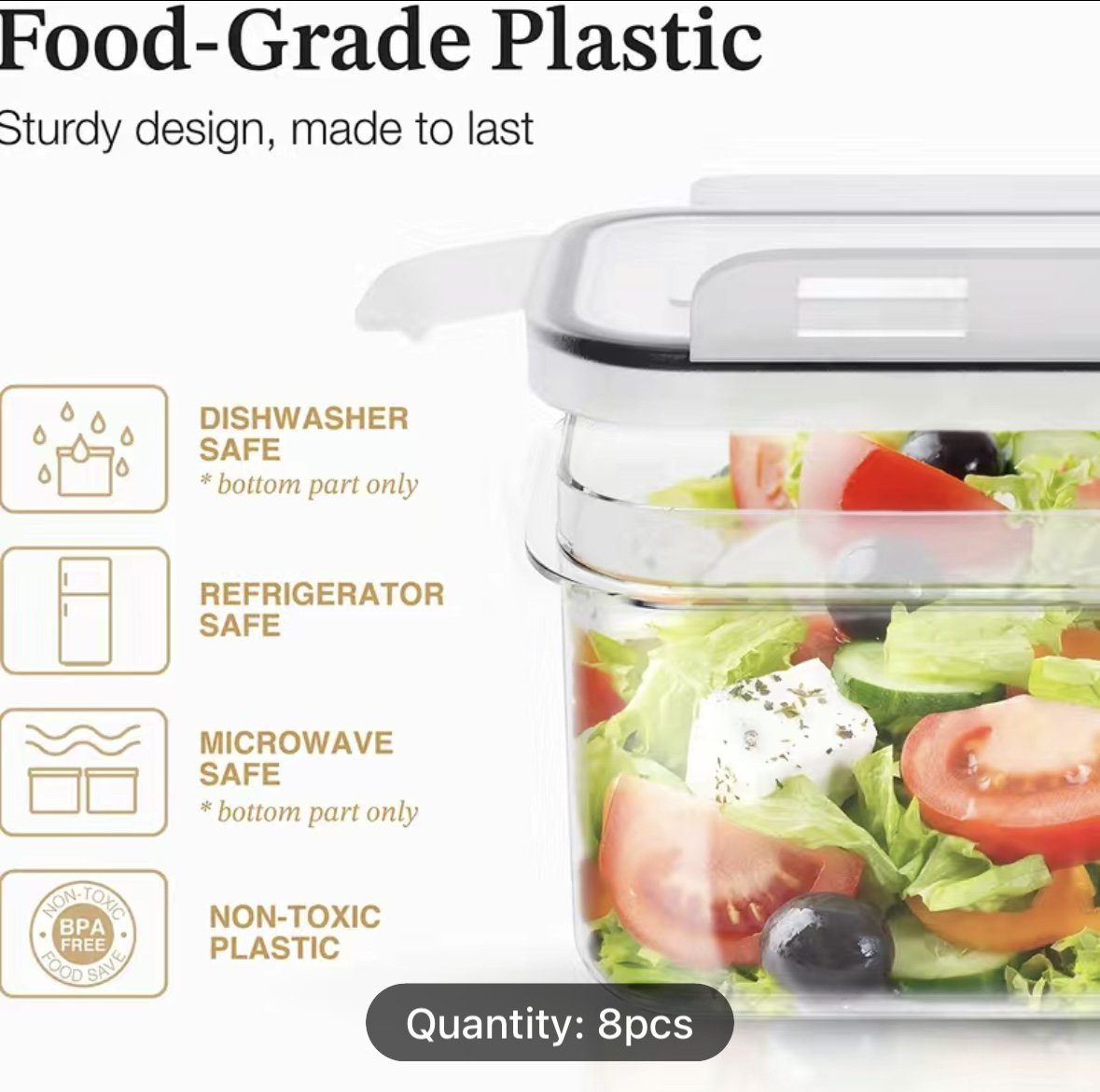 Plastic containers - photo 5