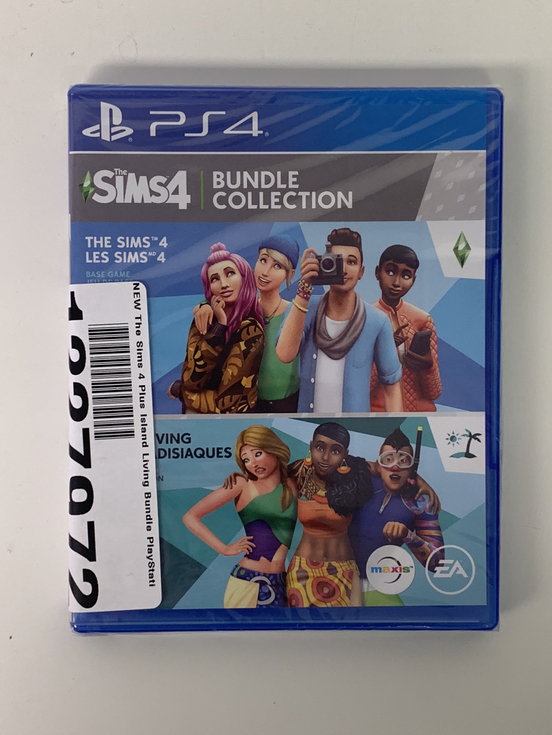 The Sims 4 Plus Island Living Bundle - PS4 - New & Unopened