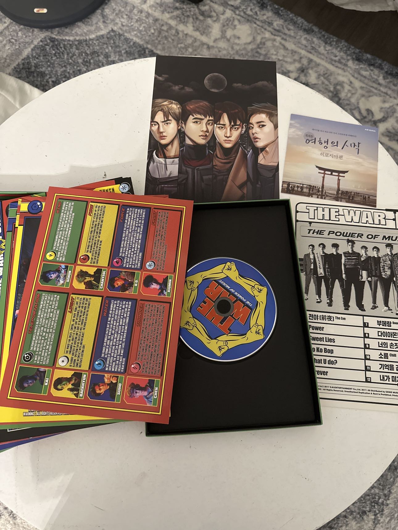 Kpop Album: EXO The War The Power of Music image indicator(2)