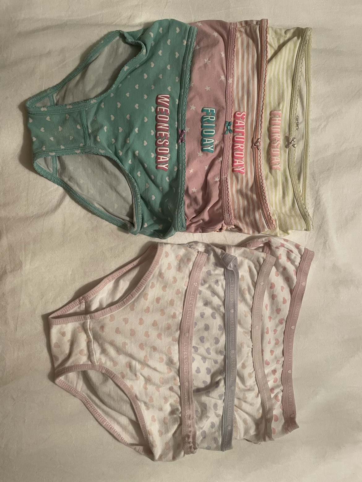 Girl underwear size 6X-7/8