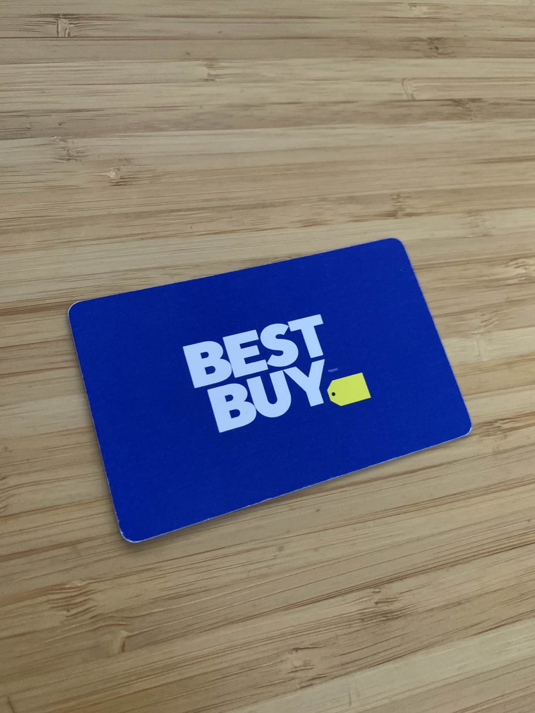 Best Buy gift card (total $120)