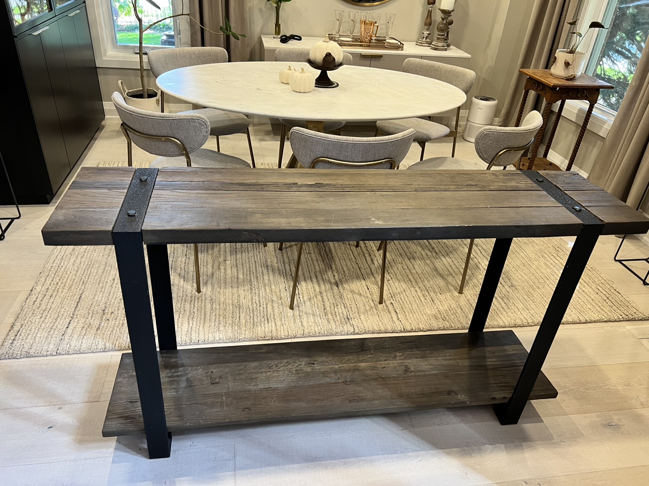 Rustic Sofa Table - photo 2