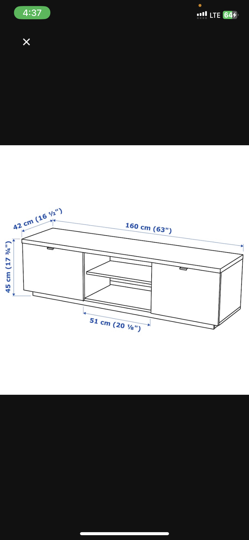 TV Bench (Ikea) - photo 3